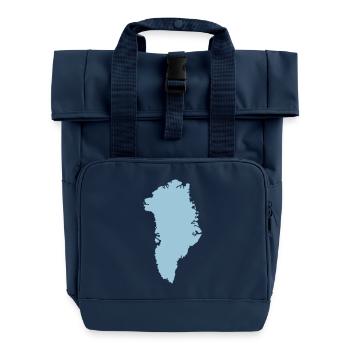 Groenland - Sac à dos Roll Top à deux anses - bleu marine - Devant