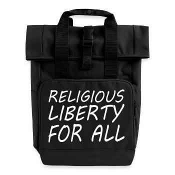 religious liberty for all - Sac à dos Roll Top à deux anses - noir - Devant
