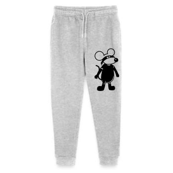 Souris Méchant Voleur Ninja Raid Voleur Cambrioleur - Pantalon de jogging bio Mini Mover Stanley/Stella Ado  - gris chiné - Devant