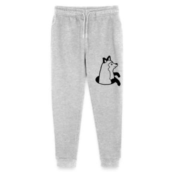 Renard Peeps Drôle Hors Du Trou De Sol Heureux Cool - Pantalon de jogging bio Mini Mover Stanley/Stella Ado  - gris chiné - Devant