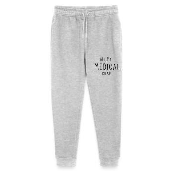 Mein ganzer medizinischer Mist - Stanley/Stella Teenager Bio Jogginghose Mini Mover  - Grau meliert - Vorne