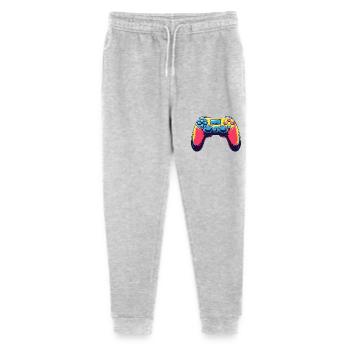 Manettes de jeux vidéo pour les joueurs - Pantalon de jogging bio Mini Mover Stanley/Stella Ado  - gris chiné - Devant