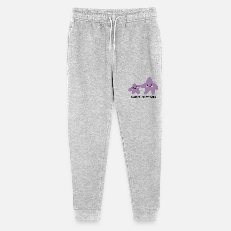 Douce Starlette Grande Sœur - Pantalon de jogging bio Mini Mover Stanley/Stella Ado  - gris chiné