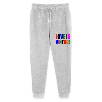 Love is vintage - Stanley/Stella Mini Mover Teen Organic Jogging Trousers  - heather grey - Front