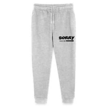 Sorry sind die Hormone - Stanley/Stella Teenager Bio Jogginghose Mini Mover  - Grau meliert - Vorne