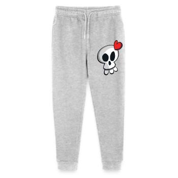 TETE DE MORT - Pantalon de jogging bio Mini Mover Stanley/Stella Ado  - gris chiné - Devant