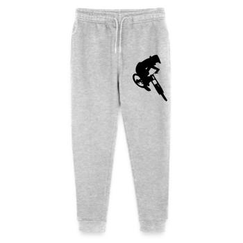 Saut en vélo de descente - Pantalon de jogging bio Mini Mover Stanley/Stella Ado  - gris chiné - Devant