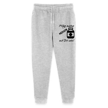 Meine Medizin Gesundheit, Arzt, Sprüche,Geschenk - Stanley/Stella Teenager Bio Jogginghose Mini Mover  - Grau meliert - Vorne