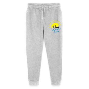 Ambiances estivales : Soleil au-dessus des vagues de mer - Pantalon de jogging bio Mini Mover Stanley/Stella Ado  - gris chiné - Devant