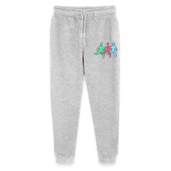 Running training, athletes - Stanley/Stella Mini Mover Teen Organic Jogging Trousers  - heather grey - Front