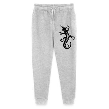 Echse, Eidechse - Stanley/Stella Teenager Bio Jogginghose Mini Mover  - Grau meliert - Vorne