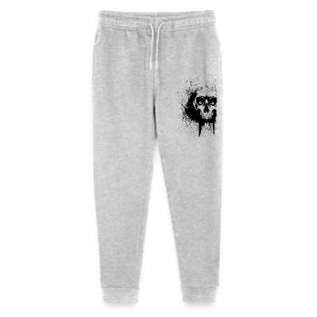 skull - Stanley/Stella Mini Mover Teen Organic Jogging Trousers  - heather grey - Front