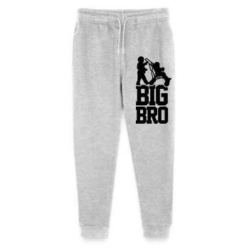 Big Bro - Stanley/Stella Mini Mover Teen Organic Jogging Trousers  - heather grey - Front