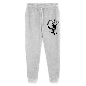 Great Dane head - Stanley/Stella Mini Mover Teen Organic Jogging Trousers  - heather grey - Front