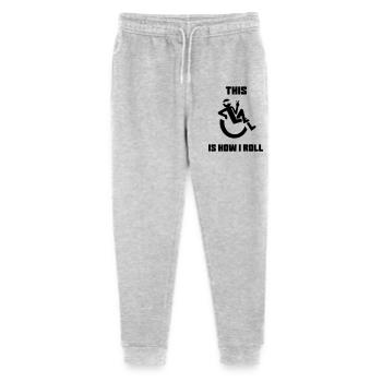 Das ist, als würde ich mich in meinem Rollstuhl wälzen* - Stanley/Stella Teenager Bio Jogginghose Mini Mover  - Grau meliert - Vorne