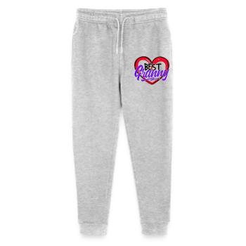 Großmutter Statement Oma Beste Omi Lieblingsoma - Stanley/Stella Teenager Bio Jogginghose Mini Mover  - Grau meliert - Vorne