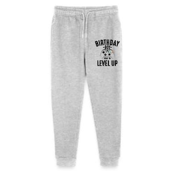 Farbe Punkte Cluster Logo T-Shirt - Stanley/Stella Teenager Bio Jogginghose Mini Mover  - Grau meliert - Vorne
