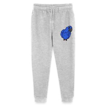 Hyazinth-Ara Papagei Vogel - Stanley/Stella Teenager Bio Jogginghose Mini Mover  - Grau meliert - Vorne