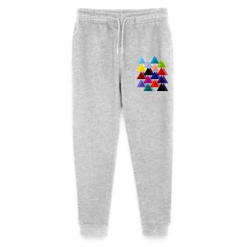 Triangles doubles - Pantalon de jogging bio Mini Mover Stanley/Stella Ado  - gris chiné - Devant