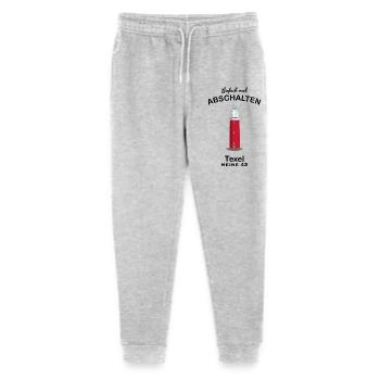 TexeL, Leuchtturm Eierland - Stanley/Stella Teenager Bio Jogginghose Mini Mover  - Grau meliert - Vorne