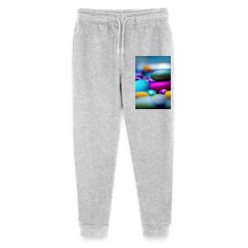 Pierres colorées - Pantalon de jogging bio Mini Mover Stanley/Stella Ado  - gris chiné - Devant