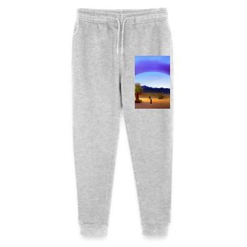 Désert d’Arabie - Pantalon de jogging bio Mini Mover Stanley/Stella Ado  - gris chiné - Devant