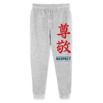 Respect 2 - Pantalon de jogging bio Mini Mover Stanley/Stella Ado  - gris chiné - Devant
