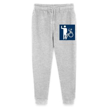 Nicht alle Behinderungen sind sichtbar * - Stanley/Stella Teenager Bio Jogginghose Mini Mover  - Grau meliert - Vorne