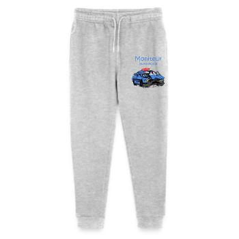 Moniteur auto-école - Pantalon de jogging bio Mini Mover Stanley/Stella Ado  - gris chiné - Devant