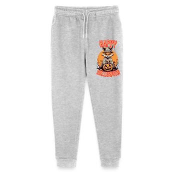 Gruselige Halloween-Fuchsdruck - Stanley/Stella Teenager Bio Jogginghose Mini Mover  - Grau meliert - Vorne
