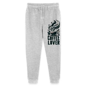 Coffee Lover - Stanley/Stella Mini Mover Teen Organic Jogging Trousers  - heather grey - Front