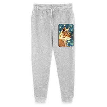 Luchs im Profil - Stanley/Stella Teenager Bio Jogginghose Mini Mover  - Grau meliert - Vorne