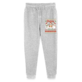 Pull de Noël moche - Pantalon de jogging bio Mini Mover Stanley/Stella Ado  - gris chiné - Devant