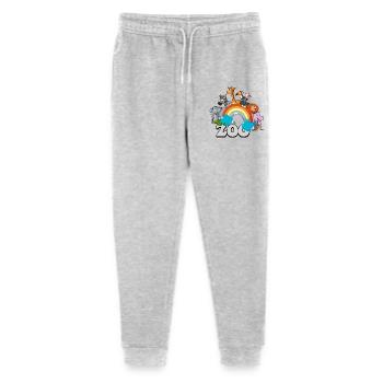 Regenbogen-Zoo-Parade - Stanley/Stella Teenager Bio Jogginghose Mini Mover  - Grau meliert - Vorne