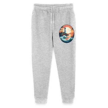 Phare côtier - Pantalon de jogging bio Mini Mover Stanley/Stella Ado  - gris chiné - Devant
