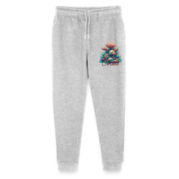 Passion pour le cadeau corail - Pantalon de jogging bio Mini Mover Stanley/Stella Ado  - gris chiné - Devant