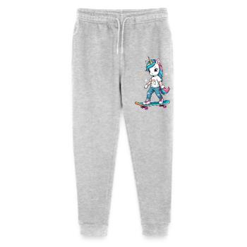 Licorne patineuse - Pantalon de jogging bio Mini Mover Stanley/Stella Ado  - gris chiné - Devant