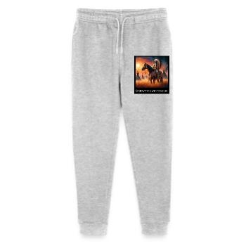 Native American Art - Stanley/Stella Mini Mover Teen Organic Jogging Trousers  - heather grey - Front