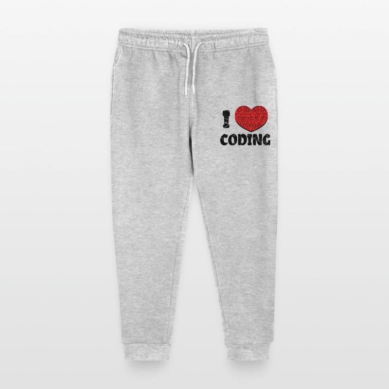 Script de code Debug Heart Statement Pantalon de jogging bio Mini Mover Stanley/Stella Ado 