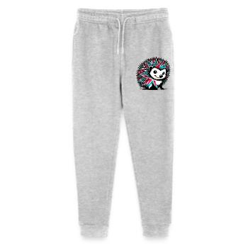 Hedgehog - Stanley/Stella Mini Mover Teen Organic Jogging Trousers  - heather grey - Front