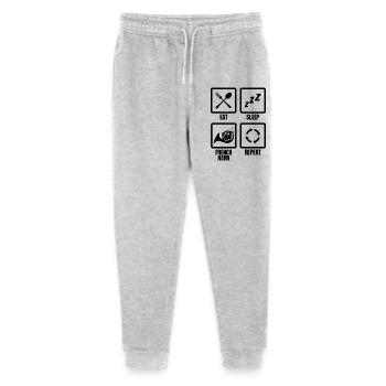 French horn player schedule - Stanley/Stella Mini Mover Teen Organic Jogging Trousers  - heather grey - Front