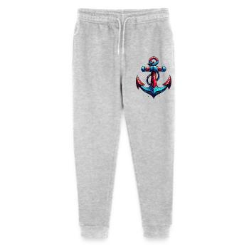 An Anchor - Stanley/Stella Mini Mover Teen Organic Jogging Trousers  - heather grey - Front