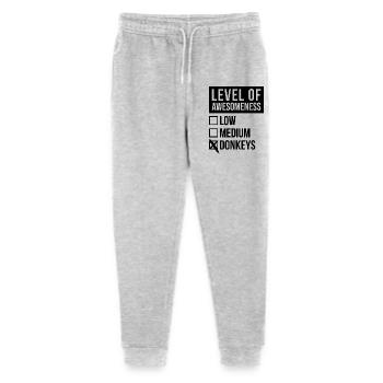 Esel - Stanley/Stella Teenager Bio Jogginghose Mini Mover  - Grau meliert - Vorne