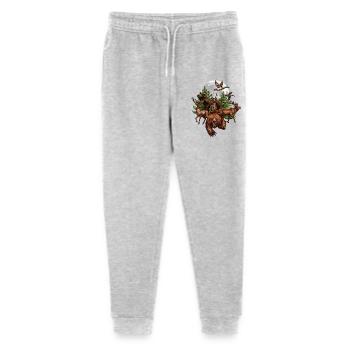 T-shirt for a hunter-Hunter's gift idea - Stanley/Stella Mini Mover Teen Organic Jogging Trousers  - heather grey - Front