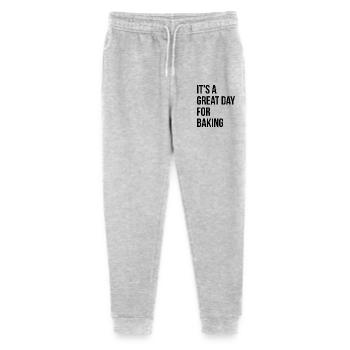 Bäcker - Stanley/Stella Teenager Bio Jogginghose Mini Mover  - Grau meliert - Vorne