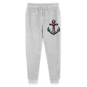 An Anchor - Stanley/Stella Mini Mover Teen Organic Jogging Trousers  - heather grey - Front