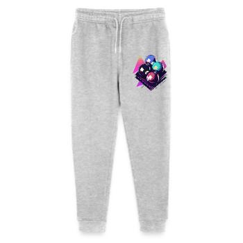 Billiard Balls Graphic - Stanley/Stella Mini Mover Teen Organic Jogging Trousers  - heather grey - Front
