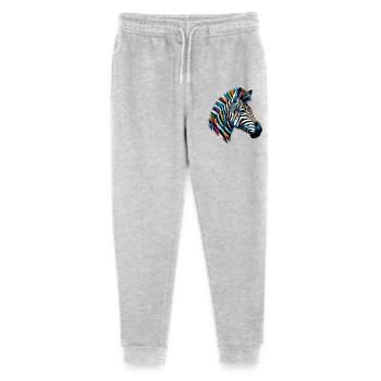 Zèbre - Pantalon de jogging bio Mini Mover Stanley/Stella Ado  - gris chiné - Devant