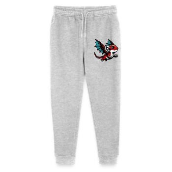 Drache - Stanley/Stella Teenager Bio Jogginghose Mini Mover  - Grau meliert - Vorne