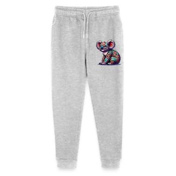 Koala - Stanley/Stella Teenager Bio Jogginghose Mini Mover  - Grau meliert - Vorne